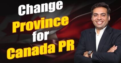 change provision for Canada PR