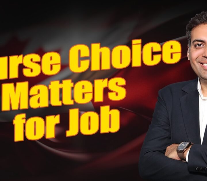 Course Choice Matters for Job