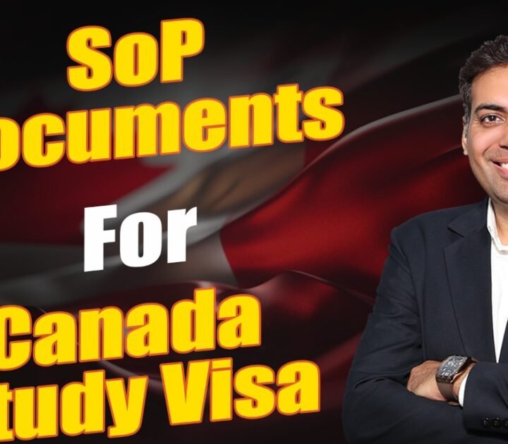 SoP Documents for Canada study visa