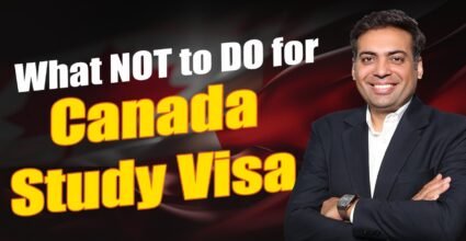 What NOT to DO Canada Study visa