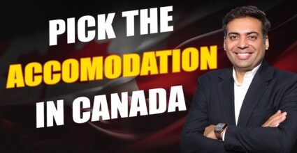 Pick the accommodation in Canada