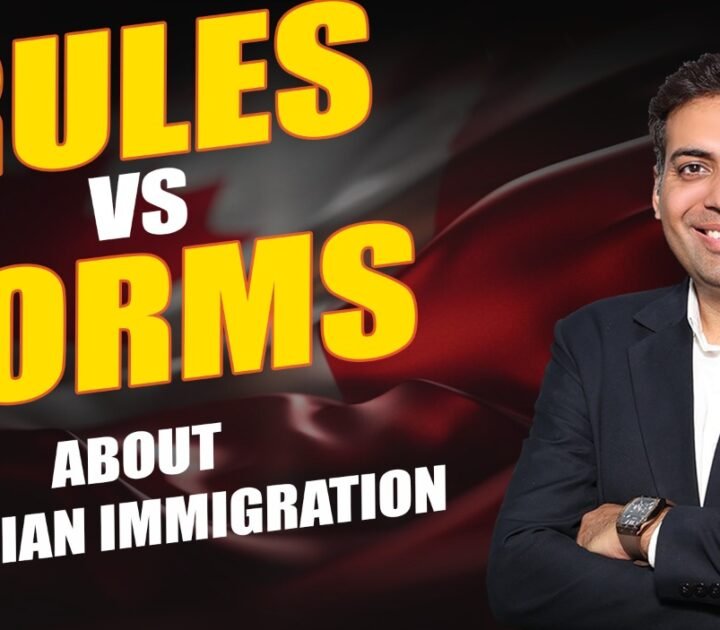 Rules vs Norms About Canadian Immigration
