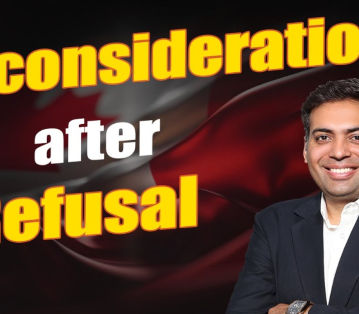 Reconsideration After Refusal