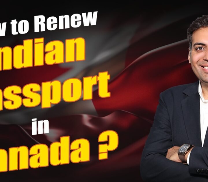 How to renew Indian passport in Canada