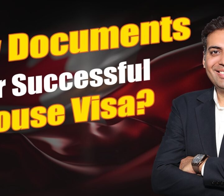 Key documents for successful Spose Visa