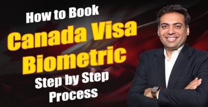 How to book Canada Visa Biometric