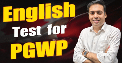 English Test for PGWP