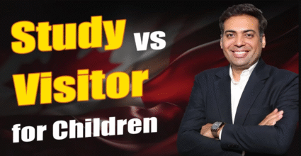 Study vs Visitor for Children