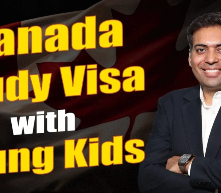 Canada Study visa with young kids