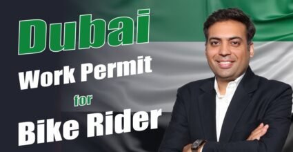 Dubai Work Permit for Bike Riders