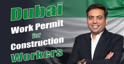 Dubai Work Permit for Construction workers