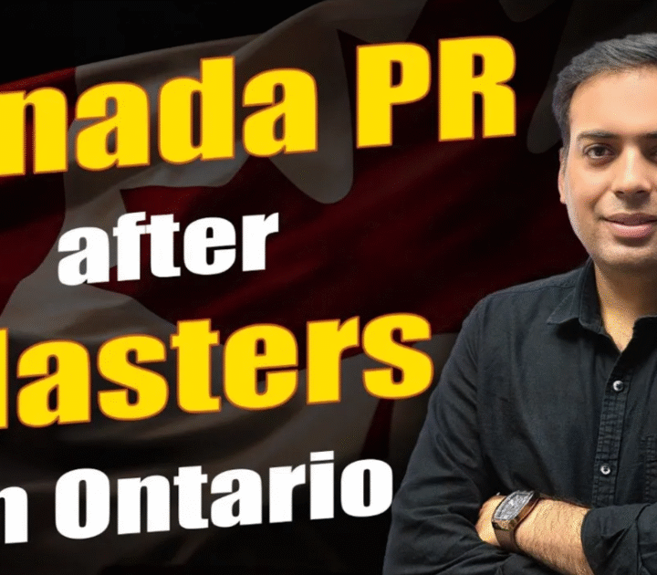 Caanada PR after Masters in Ontario