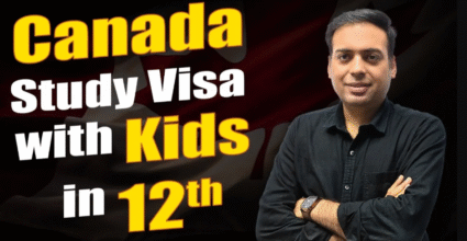 Canada study visa with kids