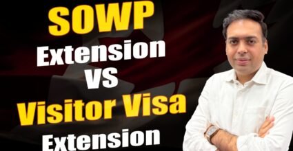 SOWP Extension vs Visitor Visa