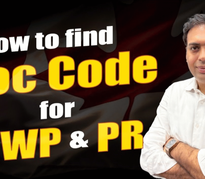 How to Find NOC Code for SOWP & PR