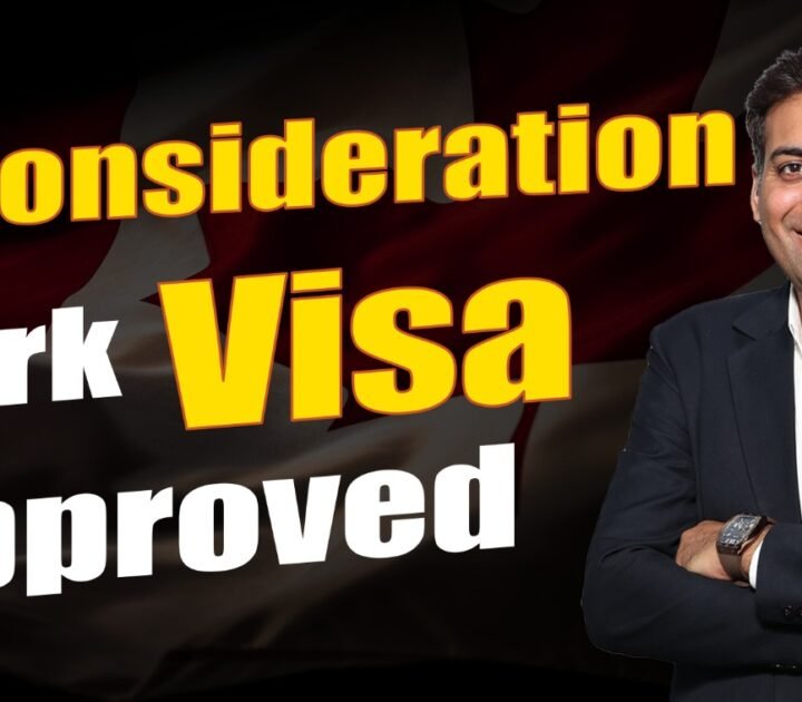 Reconsideration Work Visa Approved