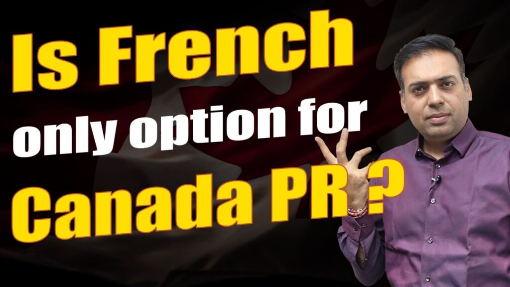 Is French only option for Canada PE ?