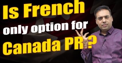 Is French only option for Canada PE ?