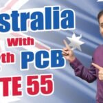 Australia with 12th PCB PTE55