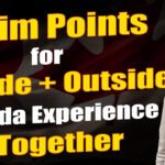Claims Points for Inside + Outside Canada Experience Together