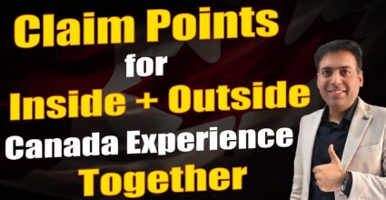 Claims Points for Inside + Outside Canada Experience Together