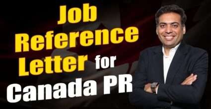 Job Reference Letter for Canada PR