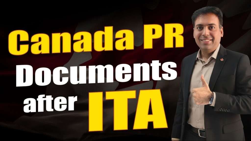 Canada PR Documents after ITA