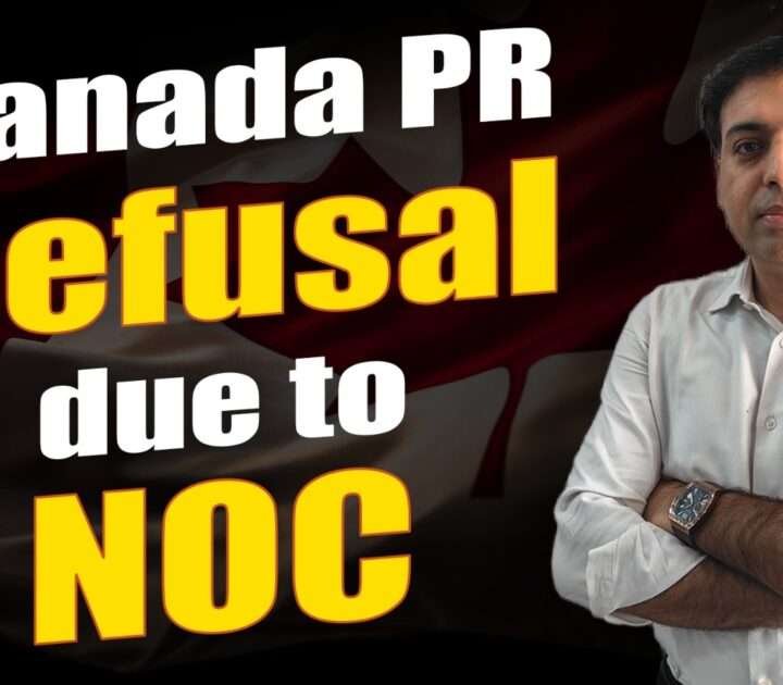 Canada PR Refusal due to NOC