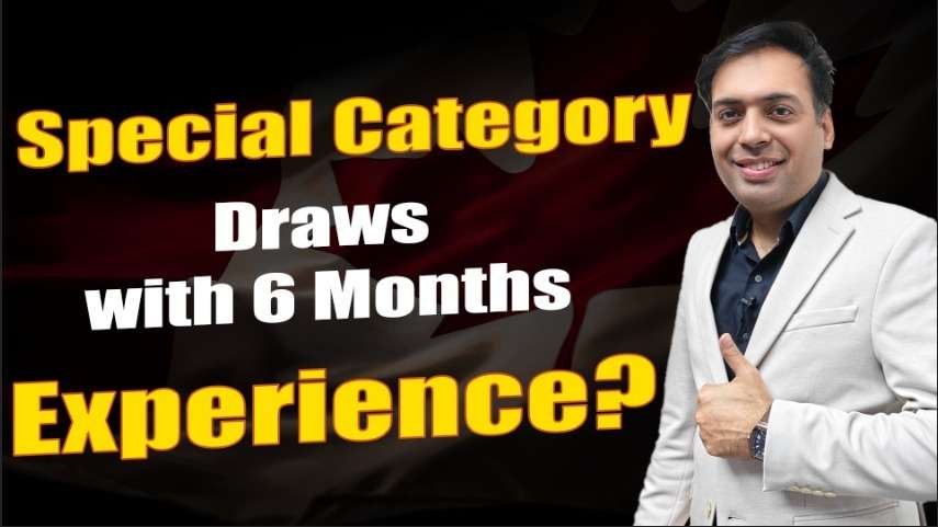 Special Category draws with months Experience ?
