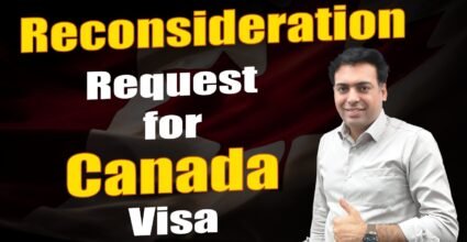 Reconsideration Request For Canada Visa
