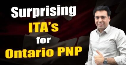 Surprising ITA's for Ontario PNP