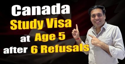 Canada Study Visa at Age 5 After 6 Refusal