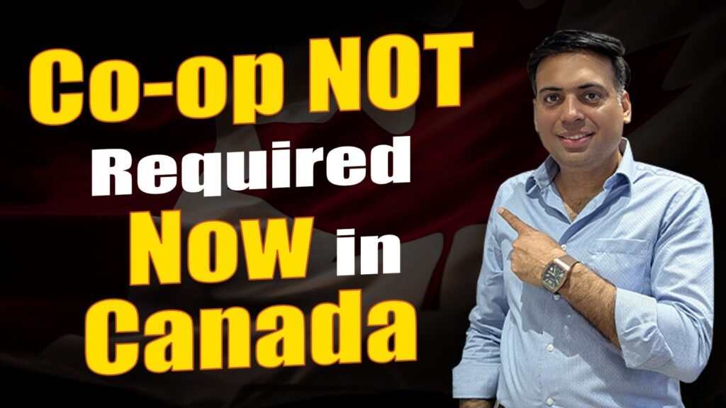 Co-op not required now in Canada