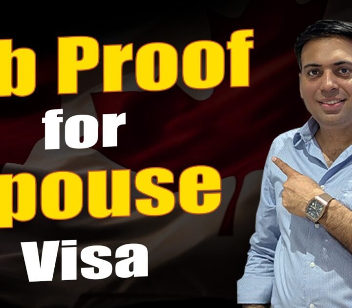 Job Proof for Spouse Visa