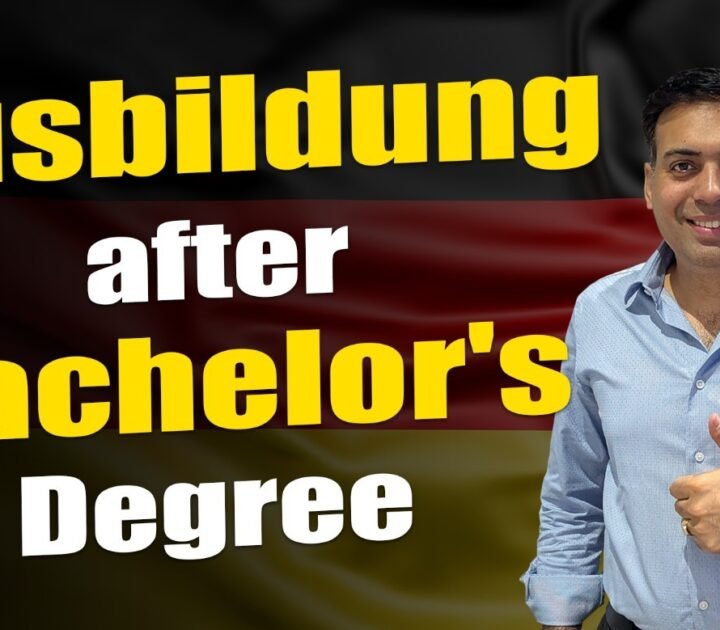 Ausbildung after Bachelor's Degree