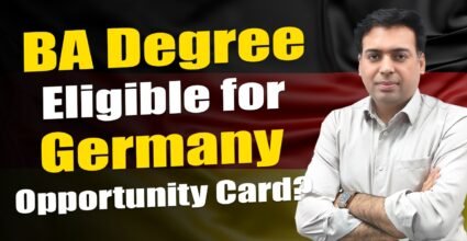 BA Degree Eligble for Germany Oppourtunity card