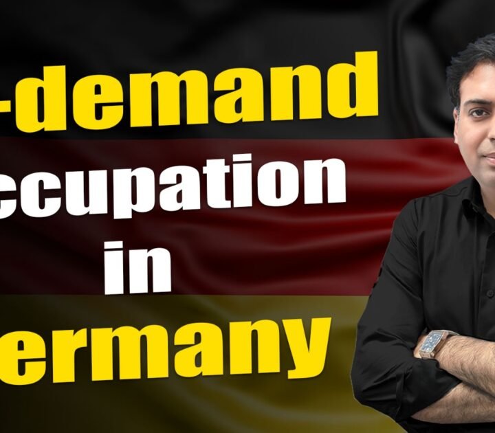 In demand Occupation in Germany