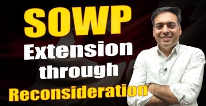 SOWP Extension through Reconsideration
