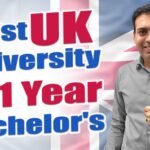 Best UK University for 1 Year Bachelor's