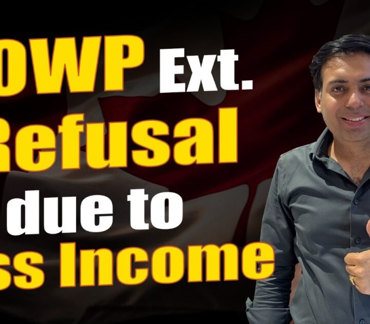 SOWP Ext. Refusal due to Less Income