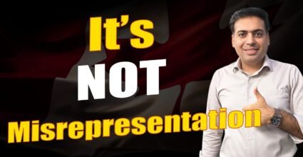Its Not Misrepresentation