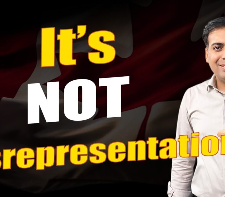 Its Not Misrepresentation