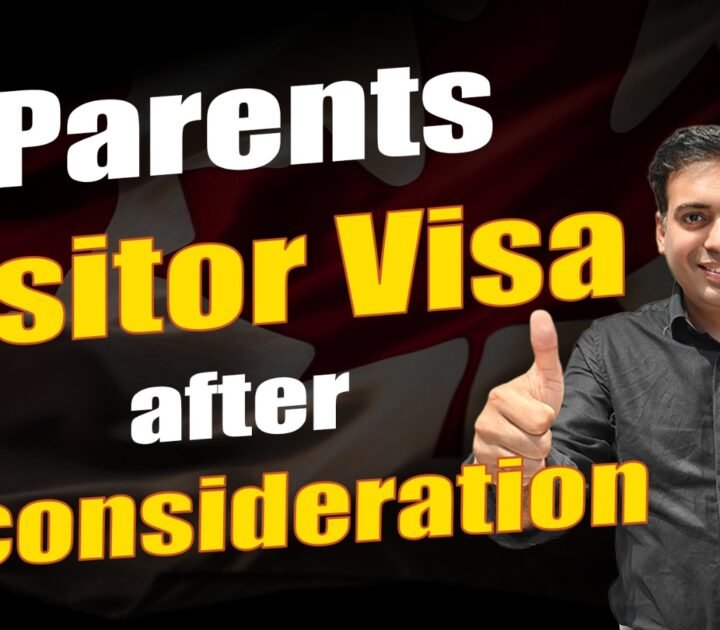 Parents Visitor Visa after Reconsideration