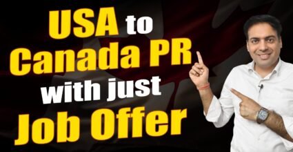 USA to Canada PR with just Job Offer