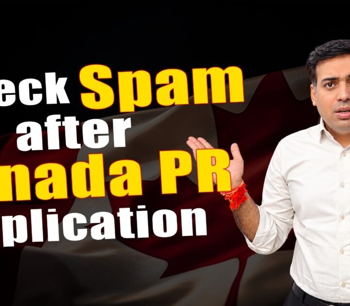 Check Spam after Canada PR Application