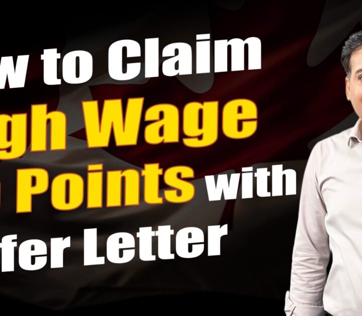 How to Claim High Wage Job Points with Offer Letter
