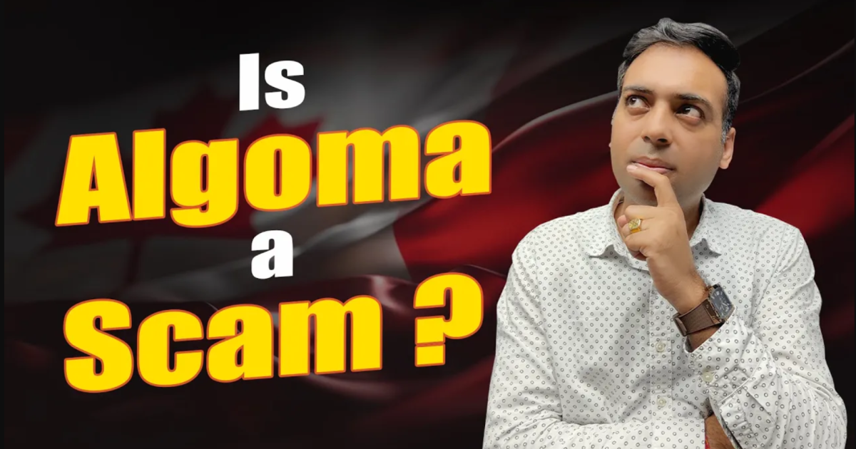 Is Algoma a Scam ?