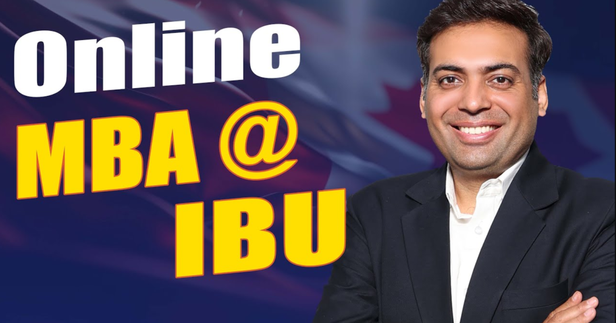 Online MBA @IBU Online MBA @IBU