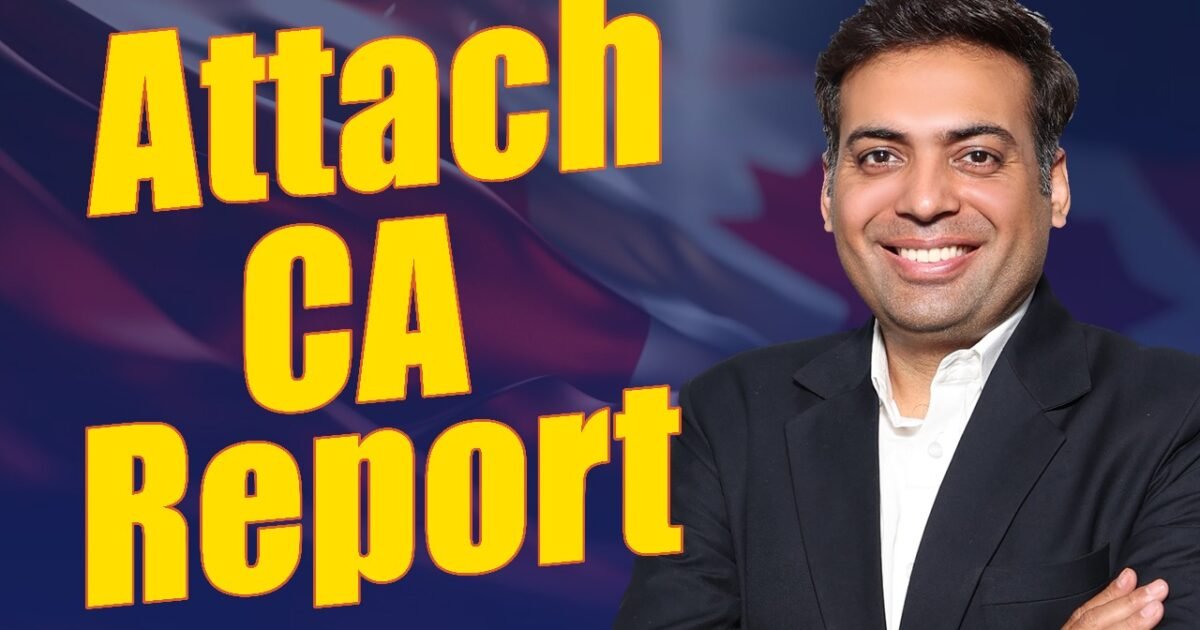 Attach CA Report