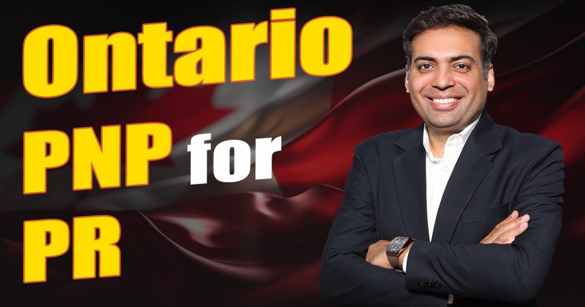 Ontario PNP for PR